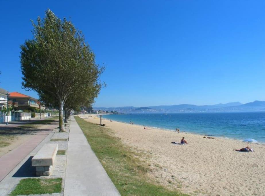 Atico En La Playa De Cangas Dış mekan fotoğraf