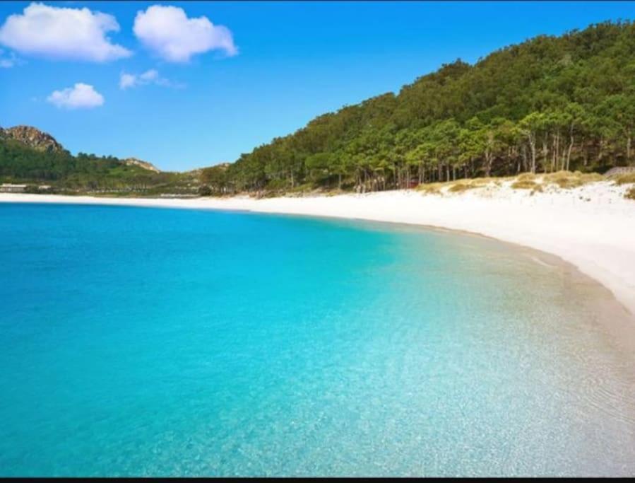 Atico En La Playa De Cangas Dış mekan fotoğraf