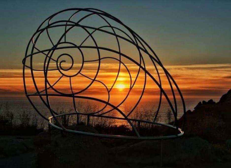 Atico En La Playa De Cangas Dış mekan fotoğraf